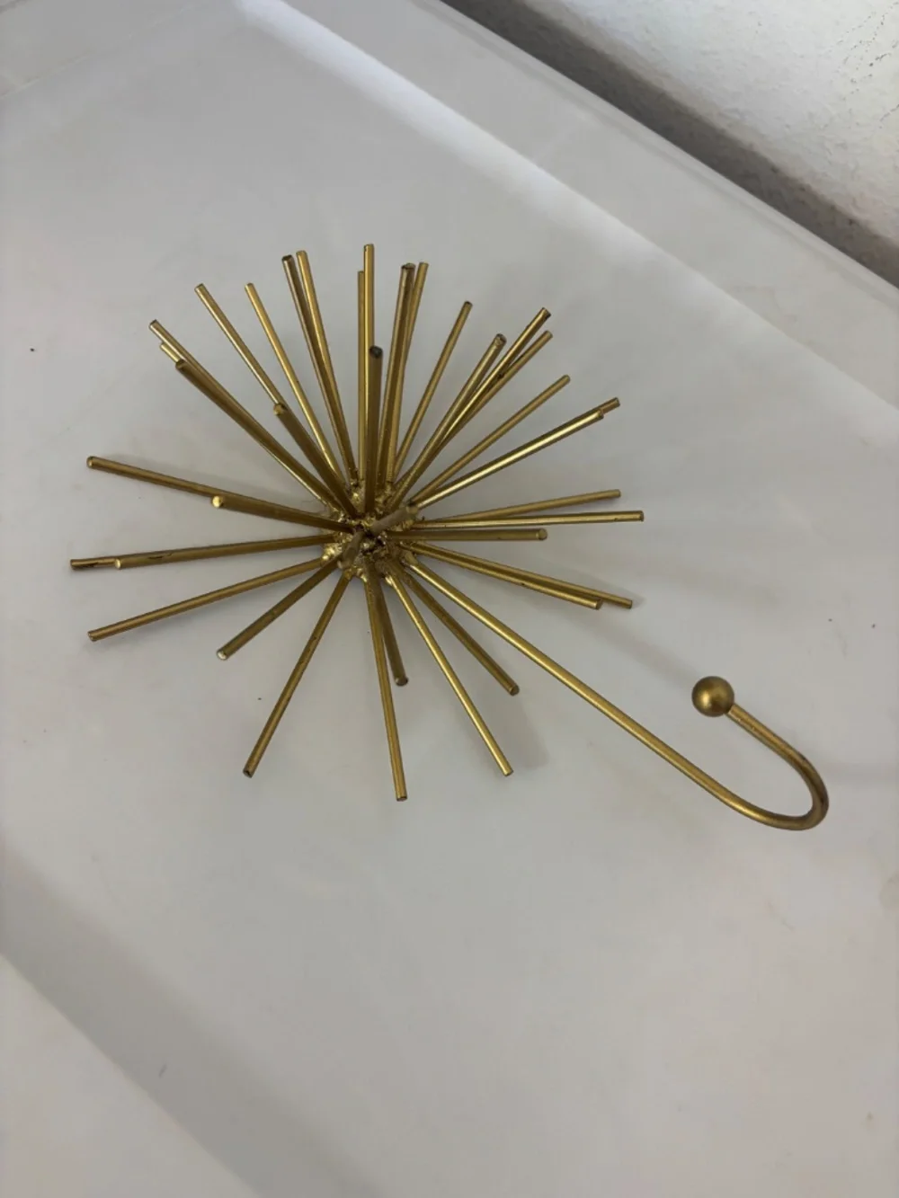Gold Bursting Star Wall Hook